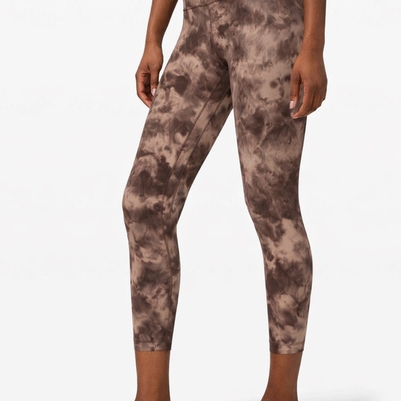 lululemon athletica Pants - Lululemon HR 25” Align Leggings in Diamond Dye Mink Bery Lunar Rock Shadow Grey